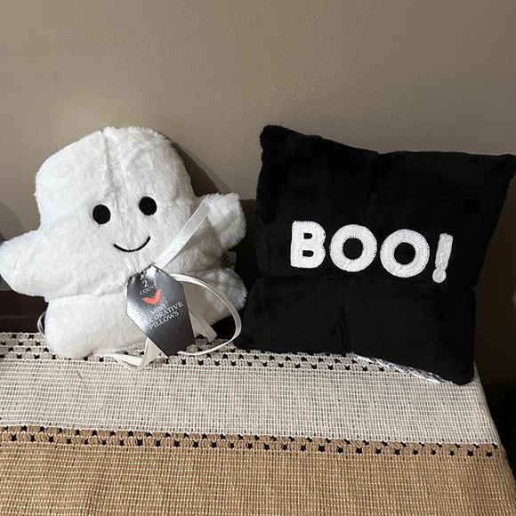 Target Other - Set of 2 Mini Halloween Accent Pillows One Ghost and One “Boo” Mini Pillow